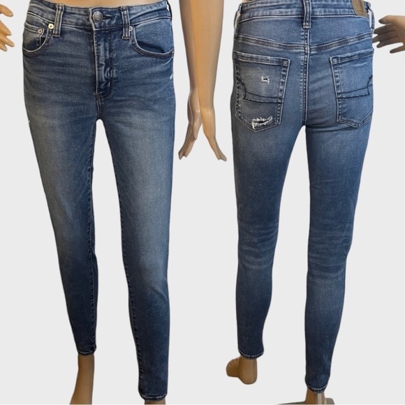 American Eagle Next Level High Rise Skinny Jegging - Picture 1 of 13